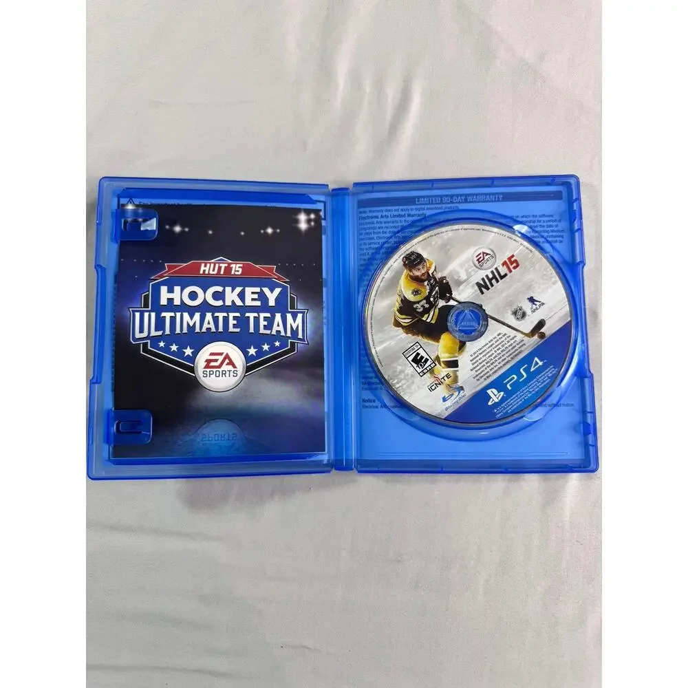 NHL 15 Sony PS4 PlayStation 4 Complete CIB Tested EA Sports Hockey Game
